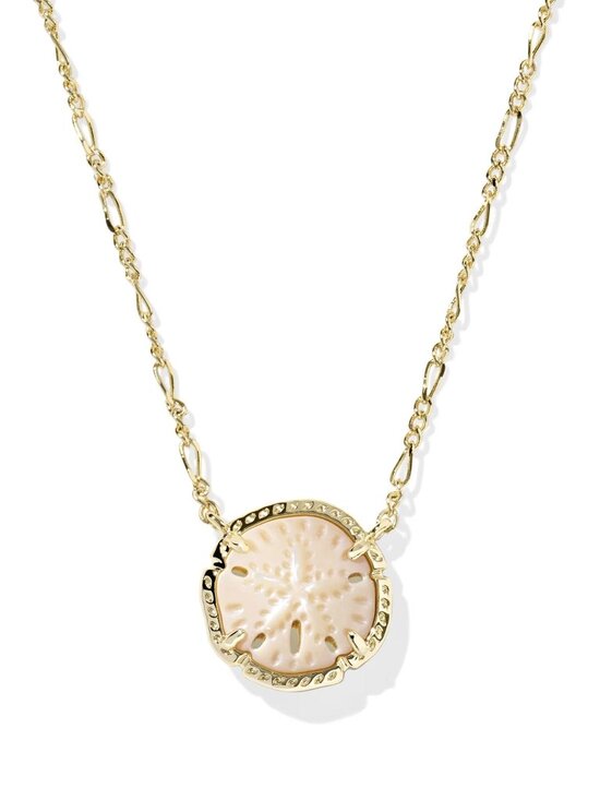 Kendra Scott Jewelry - Kendra Scott x Sand Dollar Gold Short Pendant Necklace